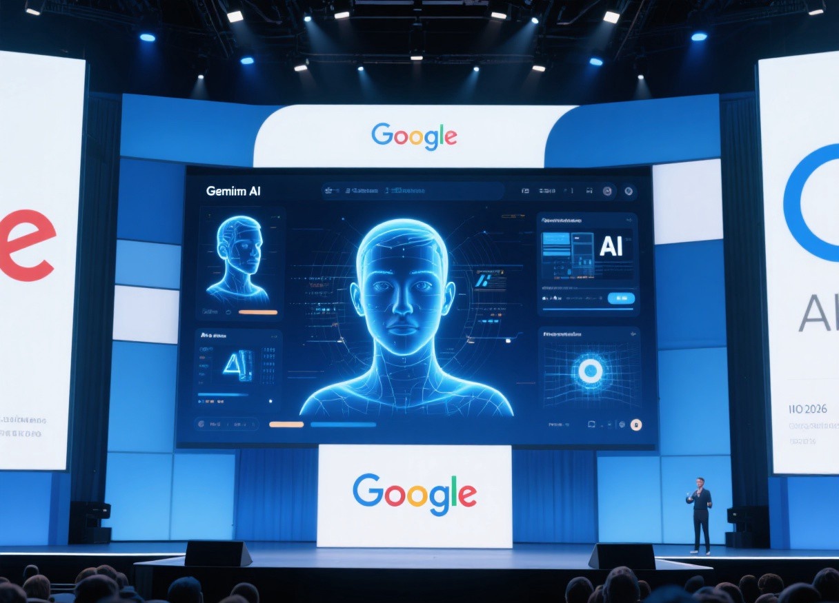 Google I/O 2026 Gemini Omni发布现场